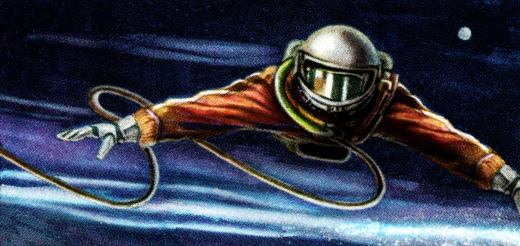 Adrián Fernández Milanés, Cosmonaut (in search of orientation), 2015

