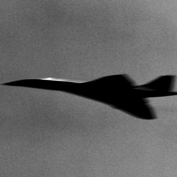 The Concorde after takeoff three miles from JFK International Airport New York, April 26, 1993