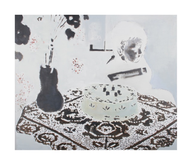 Uwe Wittwer
Interieur negative, 2006,  Oil on canvas, Öl auf Leinwand, 110 x 130 cm 