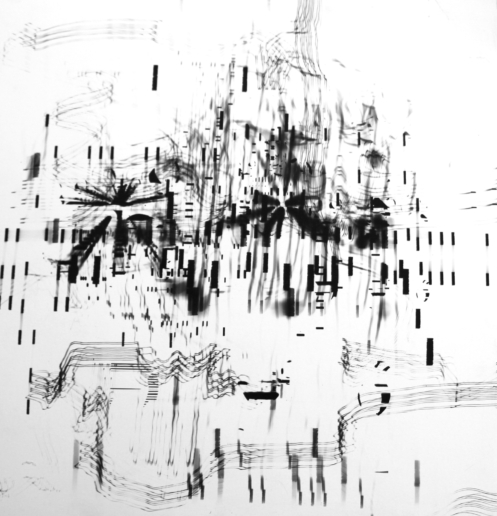 Roger Humbert, Untitled (Photogram #19), 1962
Photogram on Baryta Paper mounted on aluminium
48,5 x 48,5 cm 
Original