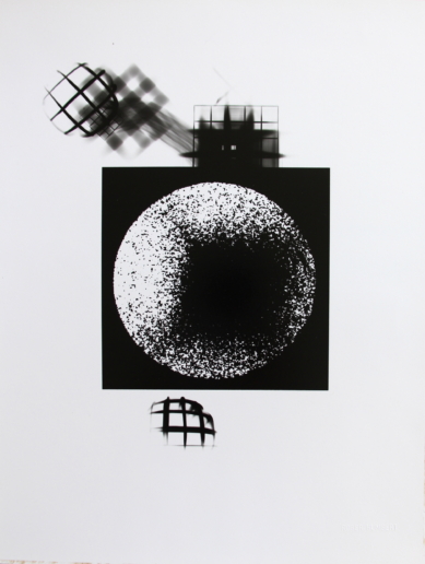 Roger Humbert, Untitled (Photogram #32), 2001
Photogram on Baryta paper
40 x 30 cm
Unique