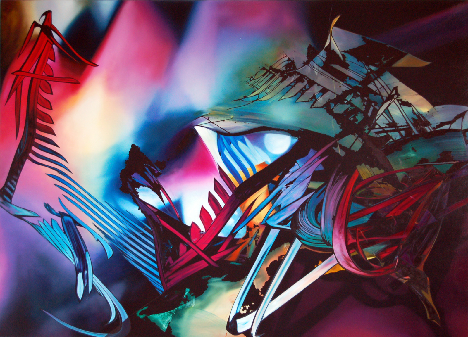 Sean Dawson, Eleggua, 2014
Oil on canvas
130 x 180 cm