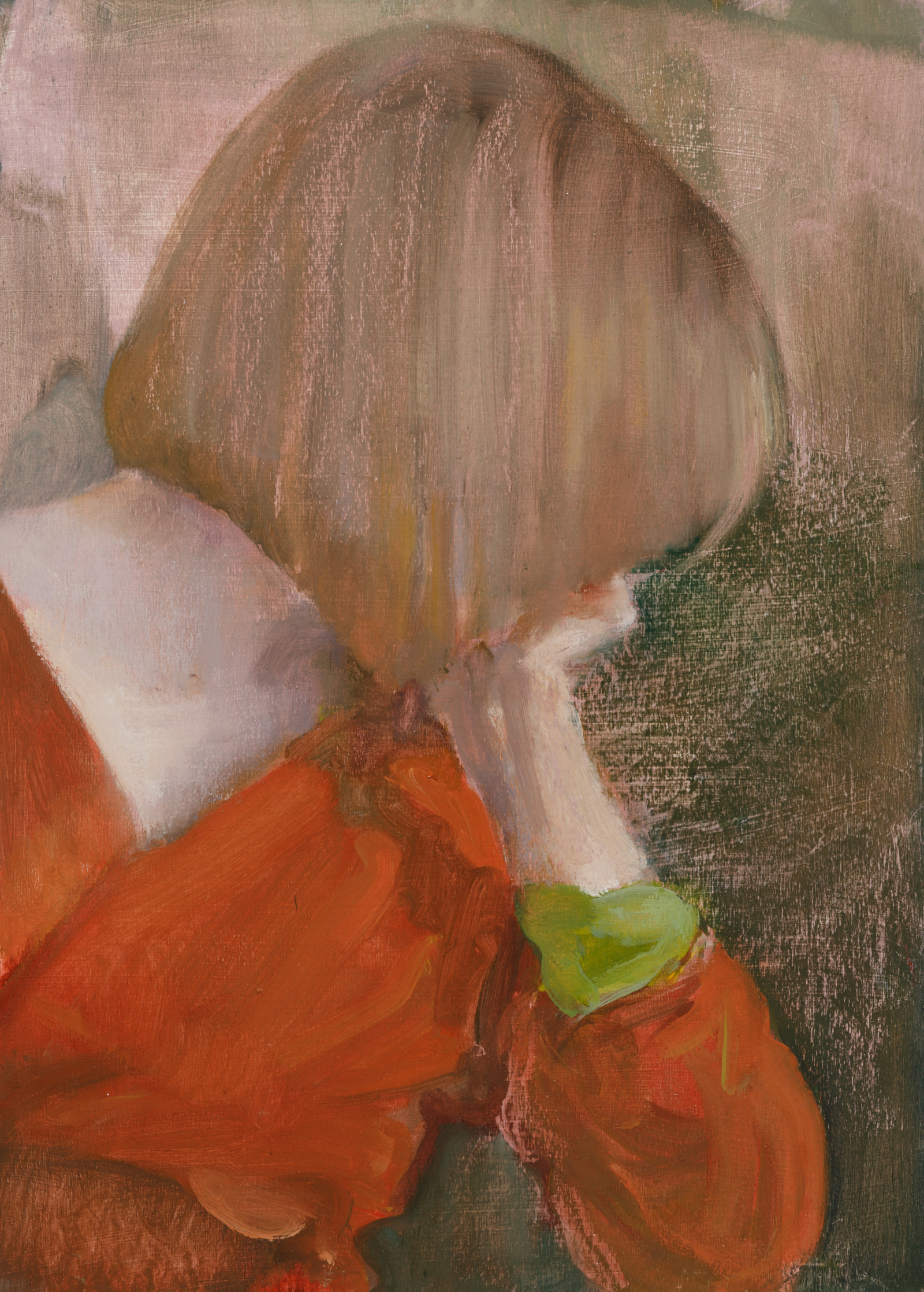 Gabi Hamm, Untitled #18, 2017
Oil on wood
32 x 23 cm