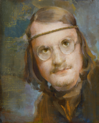 Gabi Hamm, Untitled #9, 2019
Oil on wood
32 x 26