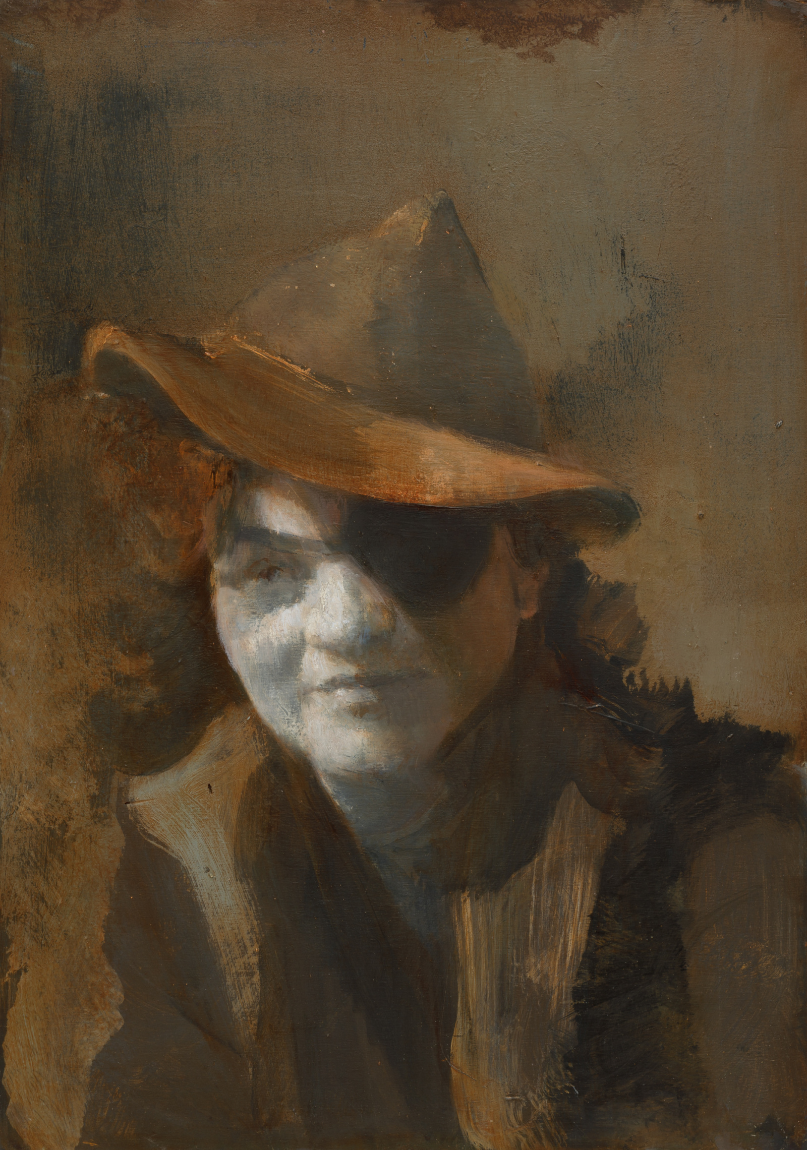 Gabi Hamm, Untitled #17, 2017
Oil on wood
42 x 30 cm