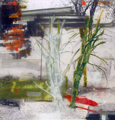 A.Helbling, #737, Venedig, 2010
Acrylic and mixed media on paper on canvas, 127 x 117 cm
