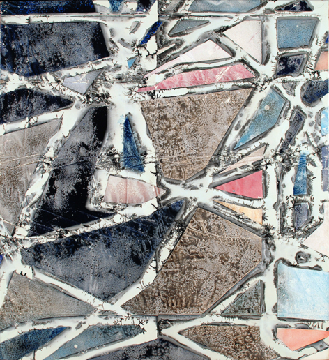 Arnold Helbling, Architectonics #68, 2014
AH 2014.858
Acrylic on canvas
87 x 79 cm