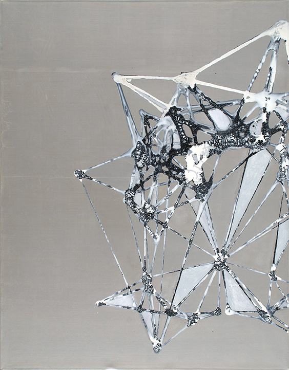 Arnold Helbling, Study in Architecture #14, 2015
AH 2015.904
Acrylic on canvas
71 x 56 cm