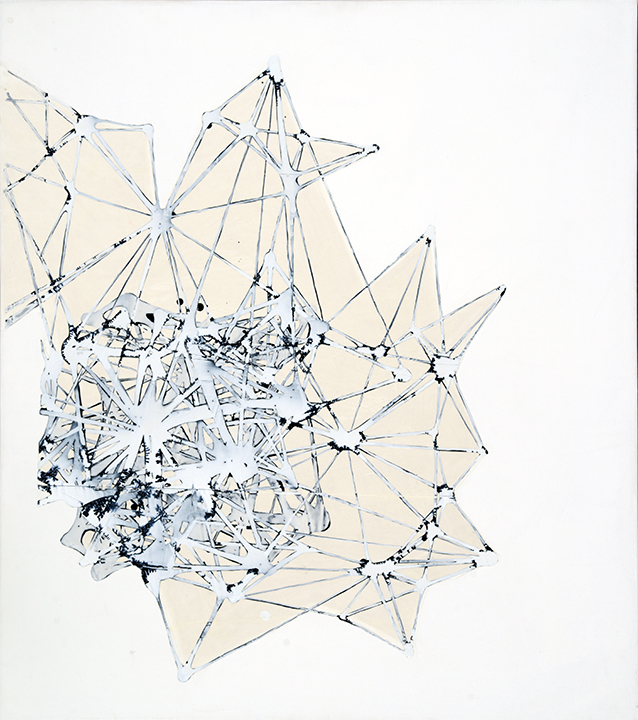 Arnold Helbling, Study in Architecture #12, 2014
AH 14.908
Acrylic on canvas
86 x 77cm