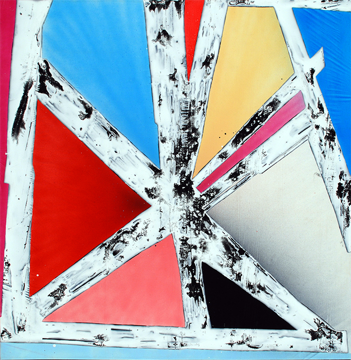 Arnold Helbling, Study in Architecture #16, 2015
AH 2015.918
Acrylic on canvas
122 x 119 cm