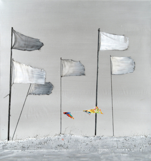 Arnold Helbling, Dakota (day), AH. 2017.957, 2017
Acrylic on Canvas 
89 x 84 cm 
