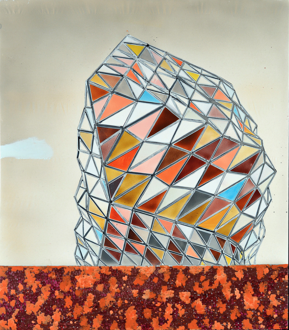 Arnold Helbling, Port House, AH.2017.960, 2017
Acrylic on Canvas
84 x 74 cm
