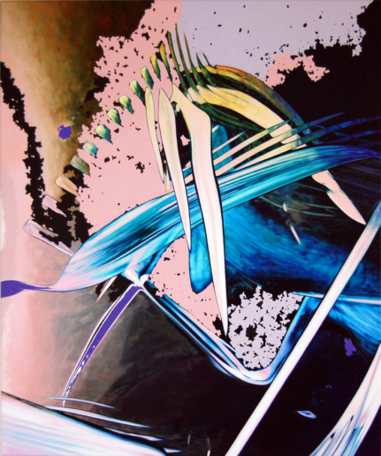 Sean Dawson, Aerial Silver, 2014
Oil on canvas
120 x 100 cm