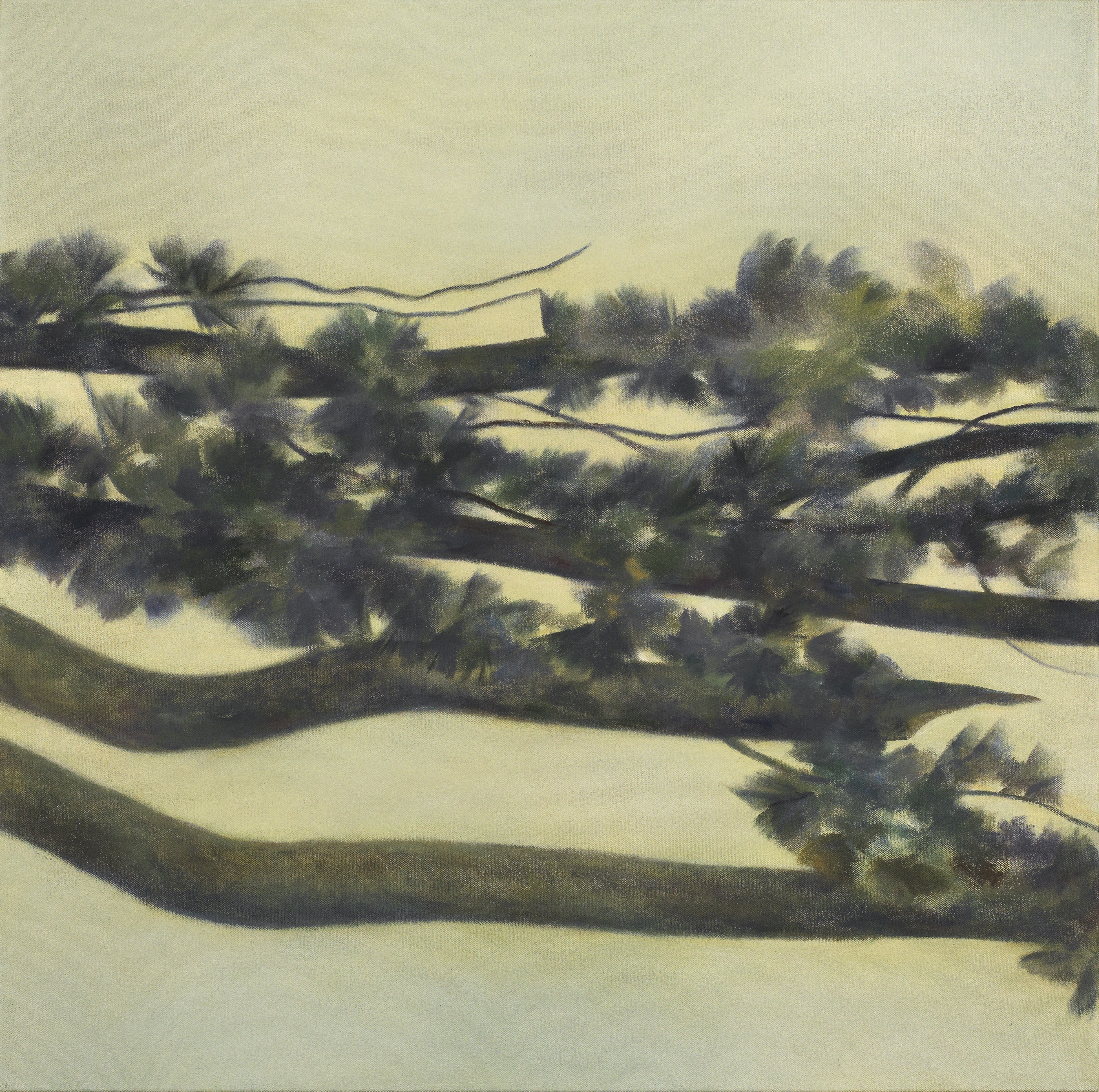 Angela Lyn, now is the time II, 2019
Oil on canvas
68 x 68 cm