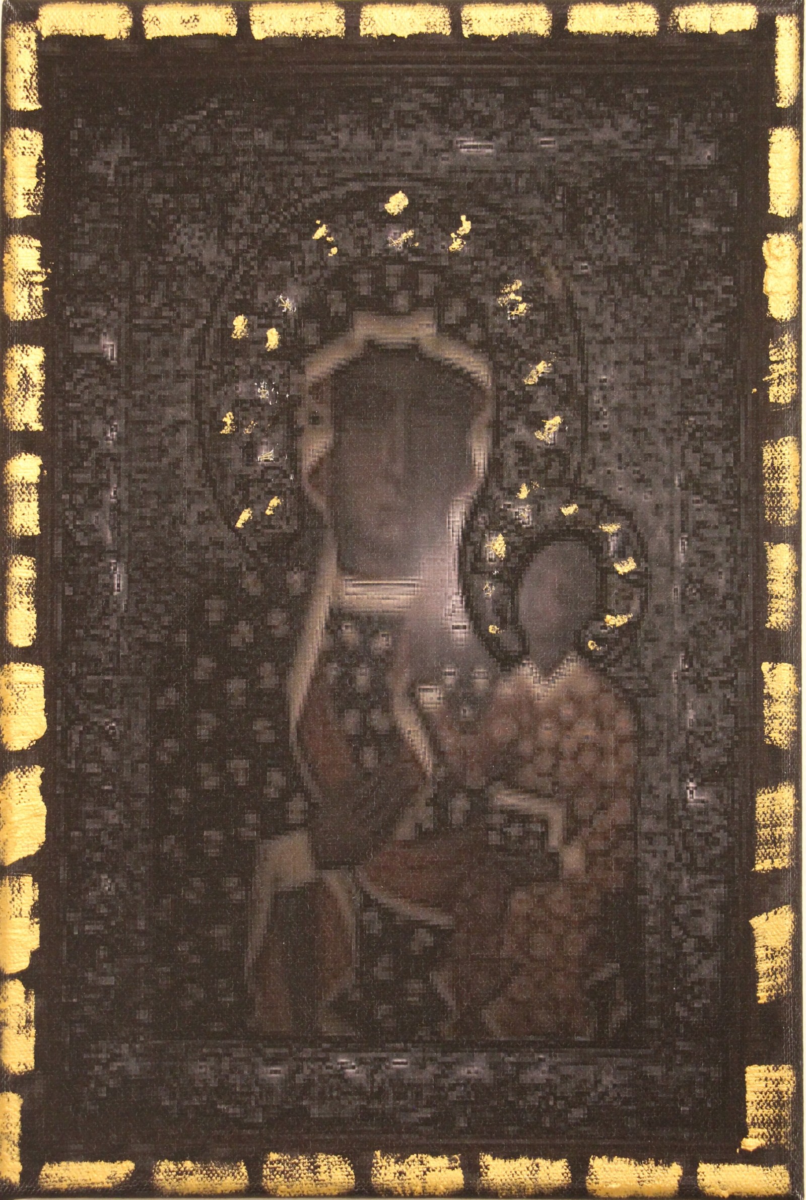 Annelies Štrba, Madonna, 2014
Pigment print on canvas, mixed media
30 x 20 cm
Unique