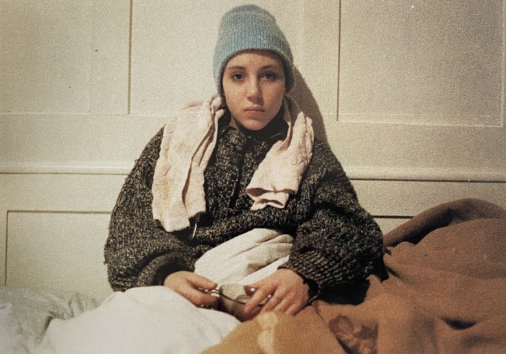 Annelies Štrba, Sonja with a fever, 1986
C-Print behind glass
49 x 74 cm 
Edition of 3