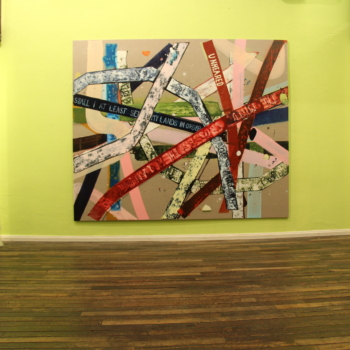 Installation view, Moving Fast, Fabian & Claude Walter Galerie