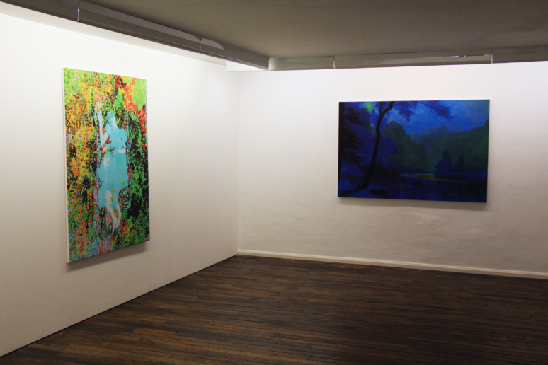 Installation view, ICONS, Fabian & Claude Walter Galerie
