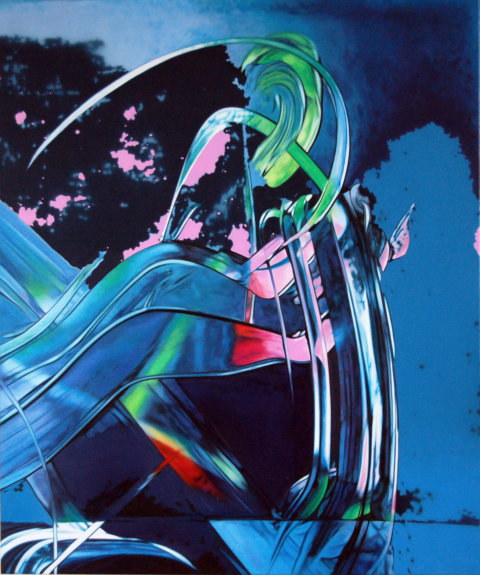 Sean Dawson, Balaton, 2014
Oil on canvas
120 x 100 cm