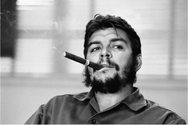 René Burri, Ernesto Guevara (Che), 1963
Gelatin silver print
30 x 40 cm 
Signed, dated with ink, recto