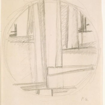 Fritz Glarner, Tondo, um 1955-1960