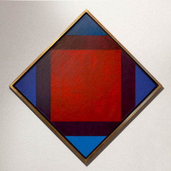 Max Bill, Zerstrahlung von Rot, 1972-74