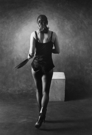 Christian Vogt, Marianne, 1981
Vintage gelatin silver print
15,5 x 10,5 cm (image) / 24,5 x 19,5 cm (sheet)
Signed, dated, titled by photographer recto