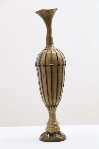 Gabi Hamm, Untitled #21, 2017-2020
Glazed clay
Height 46 cm