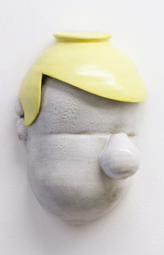 Gabi Hamm, Untitled #22, 2017-2020
Glazed clay
Height 21 cm