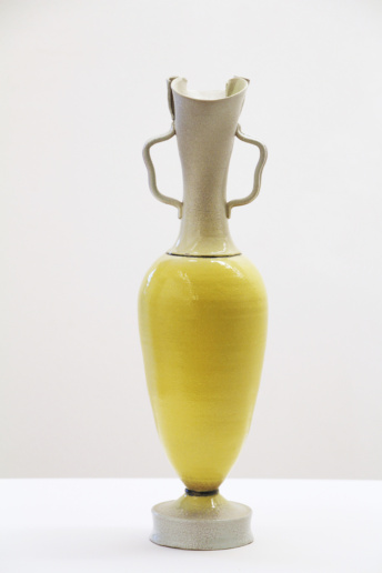 Gabi Hamm, Untitled #22, 2017-2020
Glazed clay
Height 36 cm