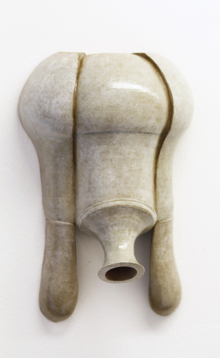 Gabi Hamm, Untitled #38, 2017-2020
Glazed clay
Height 26 cm