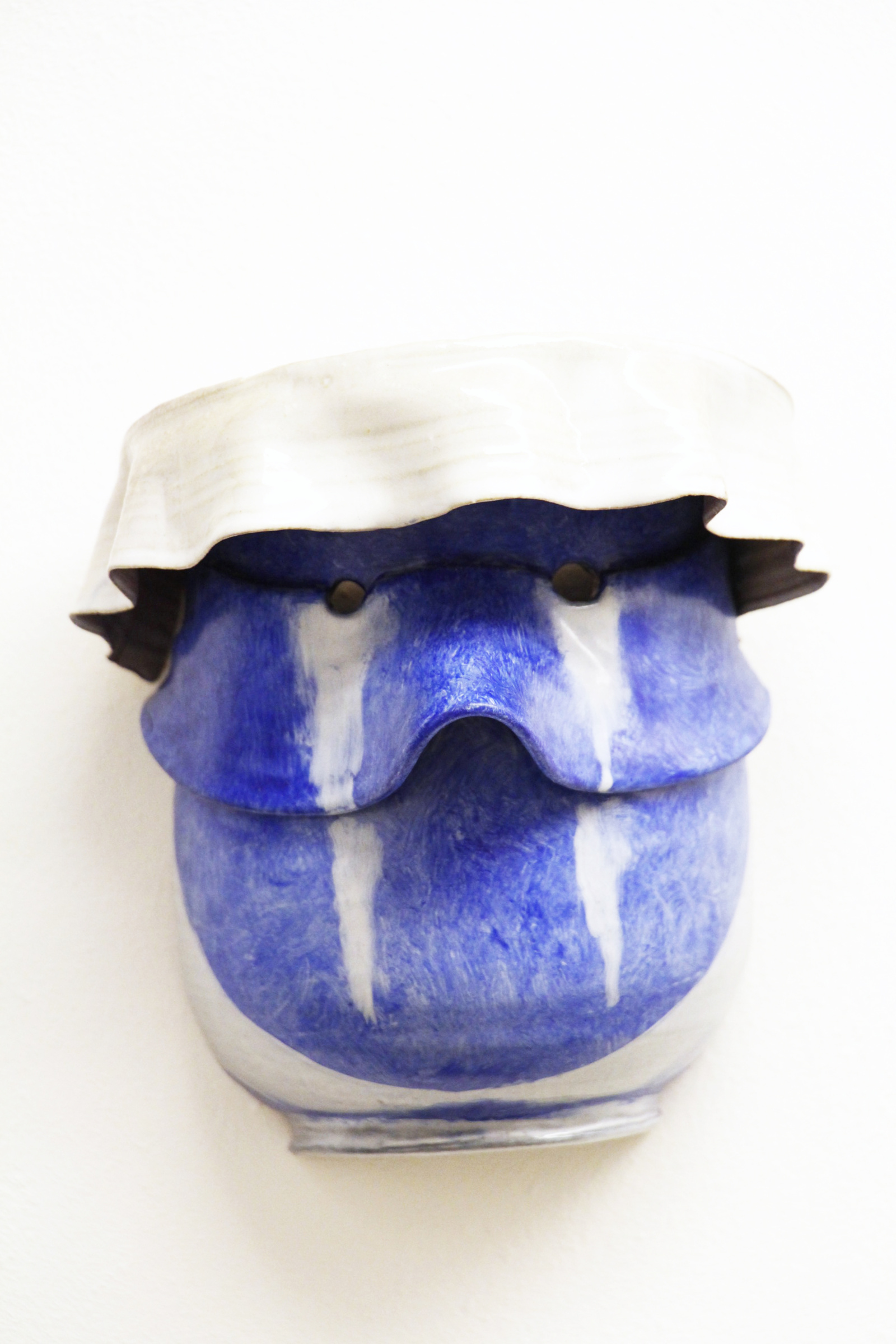 Gabi Hamm, Untitled #42, 2017-2020
Glazed clay
Height 14 cm