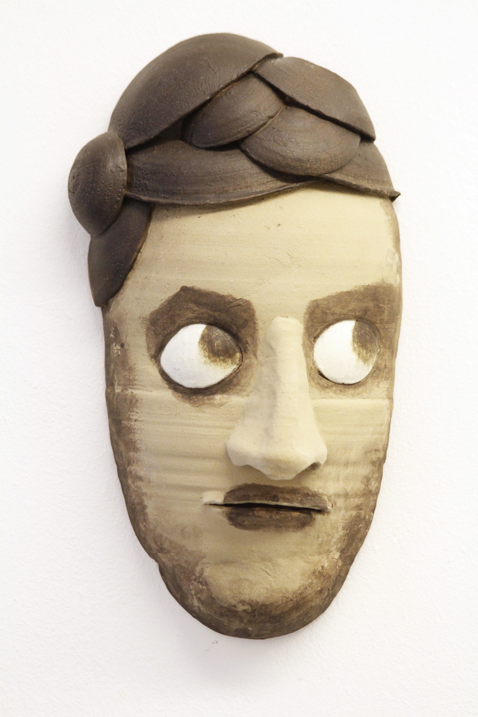 Gabi Hamm, Untitled #8, 2017-2020
Glazed clay
Height 23 cm