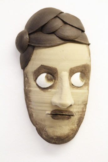 Gabi Hamm, Untitled #8, 2017-2020
Glazed clay
Height 23 cm