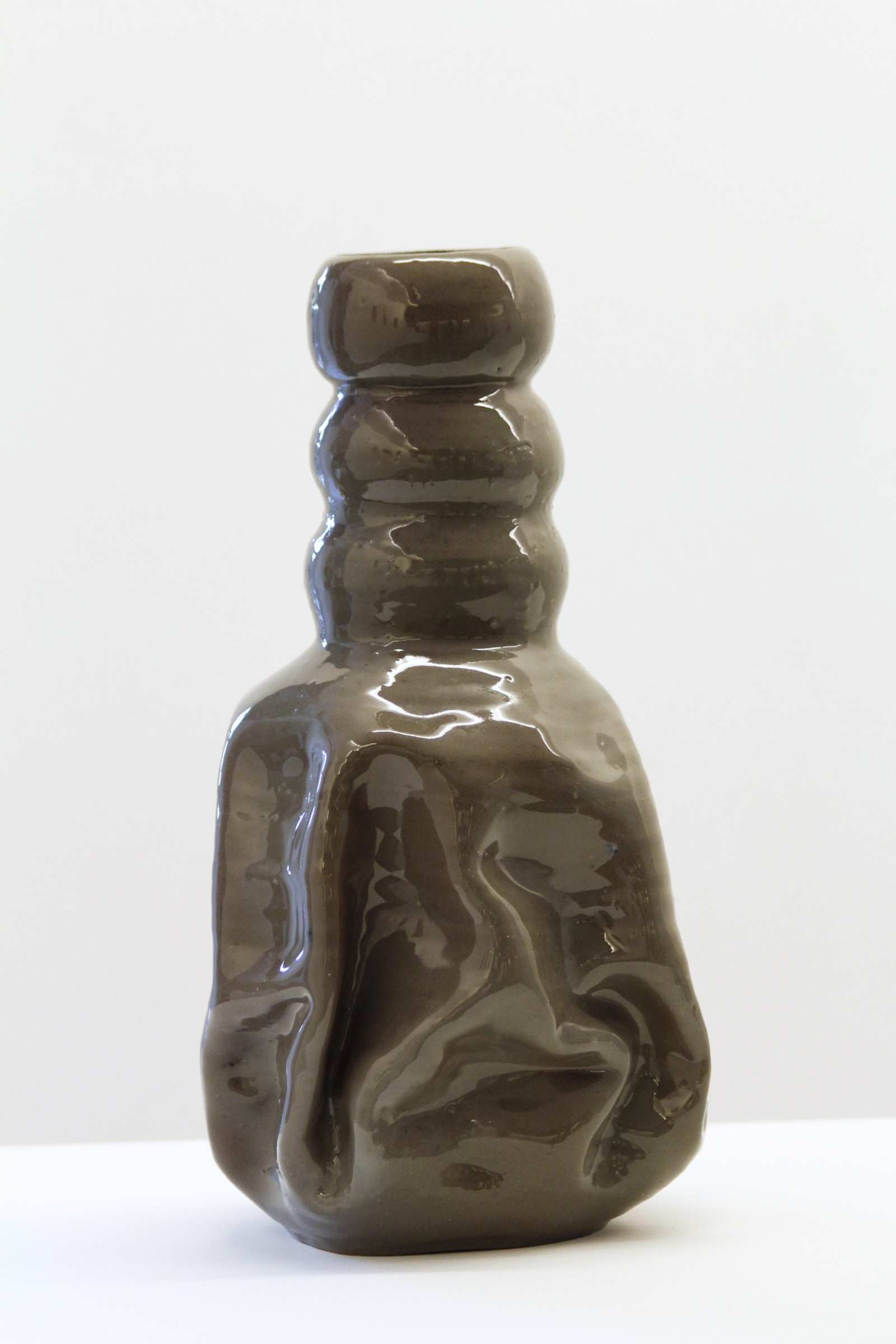 Gabi Hamm, Untitled #9, 2019
Glazed clay
Height 31 cm