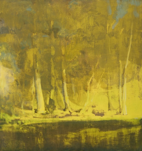Gabi Hamm, Untitled #14, 2018
Oil on wood
51 x 48 cm