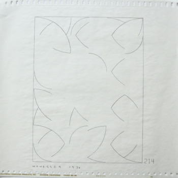 Gottfried Honegger, Computer Drawing, 214, 1970