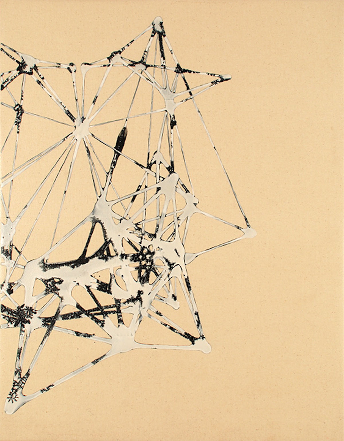 Arnold Helbling, Untitled (Three sketches in architecture), 2014
AH.14.902 
Acrylic on canvas
71 x 56 cm
