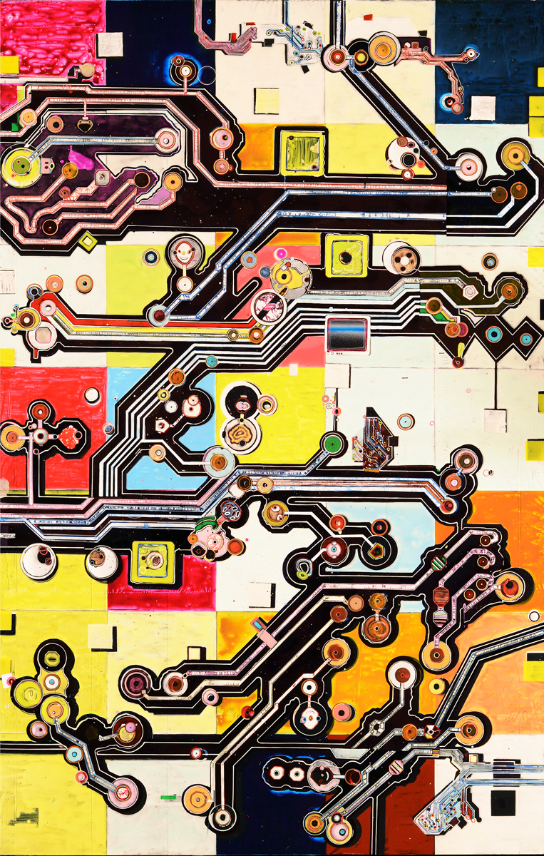 Hold and Catch Fire No 3 210 x 135 cm Acrylic on canvas
210 x 135 cm Acrylic on canvas