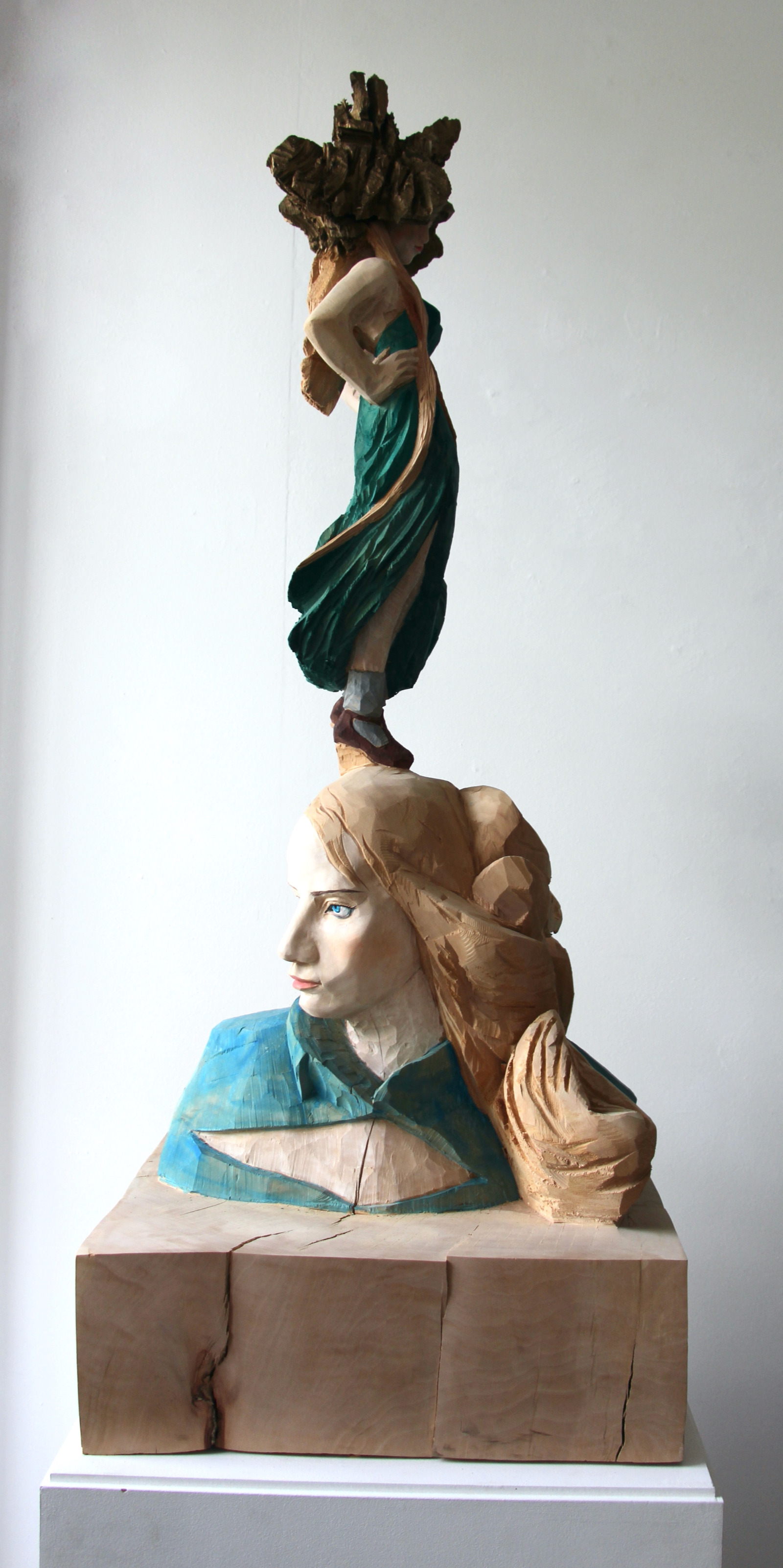 Hideki Iinuma, Spear Prada, 2006
Lime wood, painted
100 x 39 x 38 cm