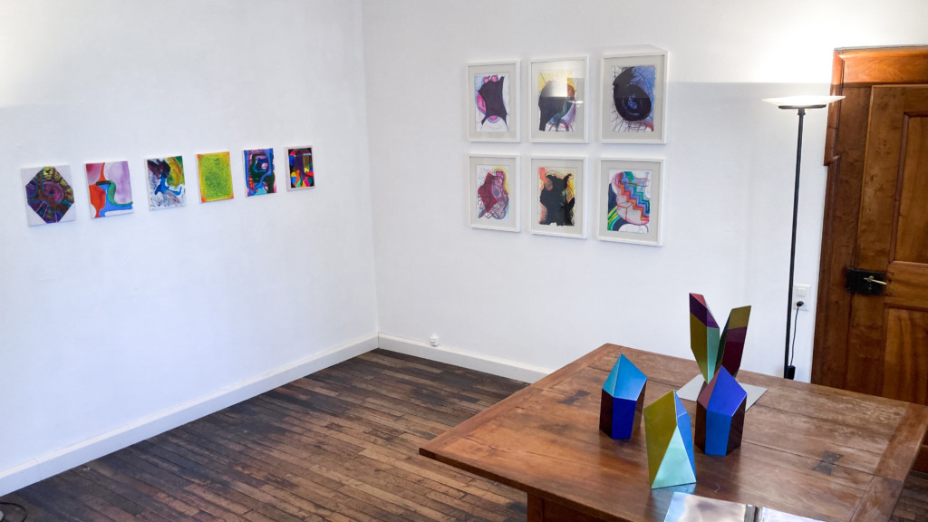 Gallery space
showcasing: Joanne Greenbaum, Hanna Roeckle