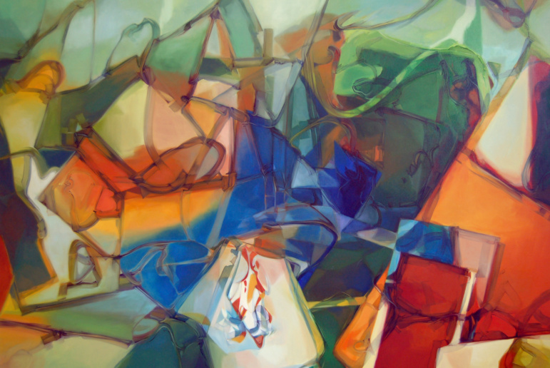 Sean Dawson, Like Music, 2020
Oil on canvas
150 x 225 cm