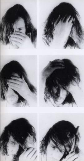 Dennis Oppenehim, Toward Becoming a Devil, 1970
Still form 16mm b/w
silent film 