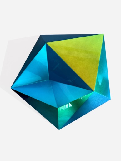 Hanna Roeckle, Quasar, 2023
Lacquer on SWISSCDF 
60 x 60 x 12 cm 