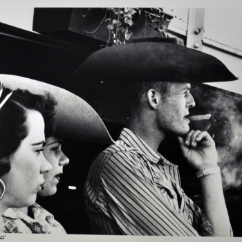 Robert Frank, Rodeo Detroit, 1955