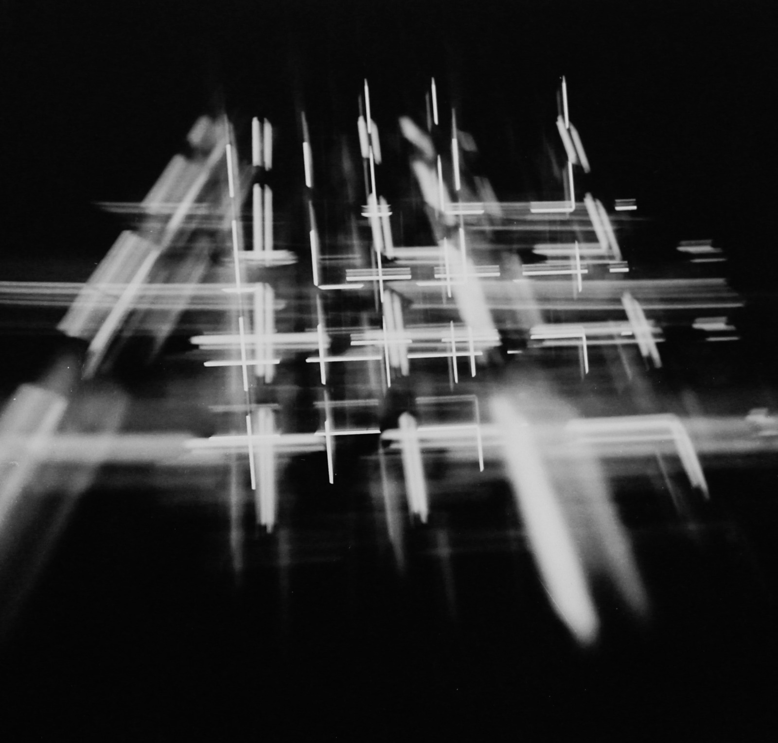 Roger Humbert, Untitled (Photogram #10), 1961
Photogram on Baryta paper
23 x 23 cm 
Unique