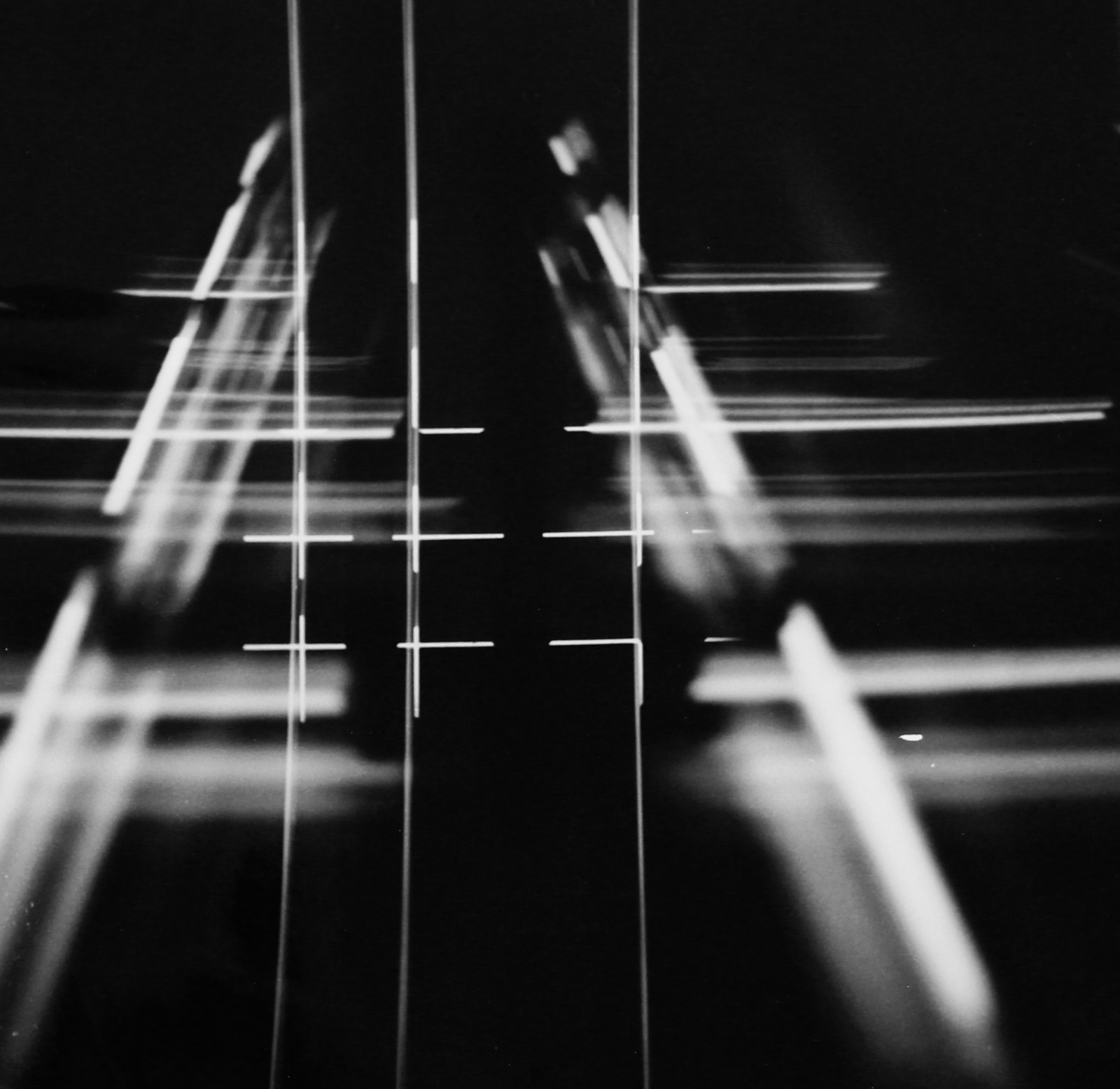 Roger Humbert, Untitled (Photogram #12), 1961
Photogram on Baryta paper
23 x 22,5 cm 
Unique