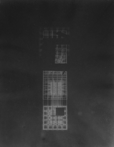 Roger Humbert, Untitled (Photogram #17),1962
Photogram on Baryta Paper
40,5 x 30,5 cm
Unique
