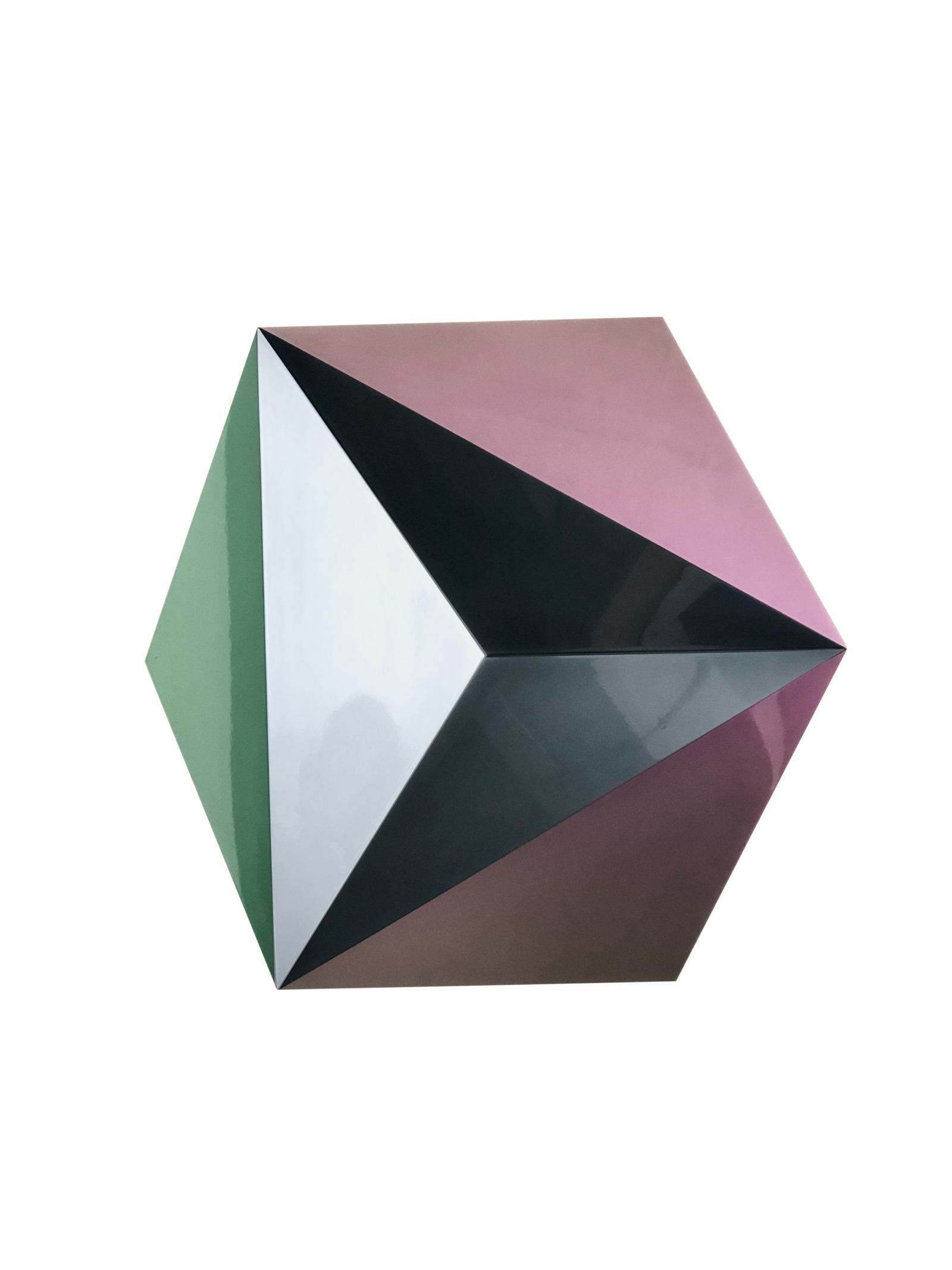 Hanna Roeckle, Rosetta C, 2018
Lacquer on SWISSCDF
75 x 75 x 16 cm 