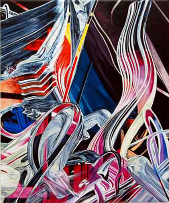 S.Dawson, Echolalia 2011
Oil on canvas / Öl auf Leinwand, 42 x 20 inch, 60 x 50 cm 